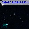 2MASS J10415392+0008325