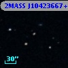 2MASS J10423667+0009321