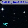 2MASS J10421821+0011072