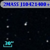 2MASS J10421400+0011156