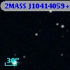 2MASS J10414059+0000141