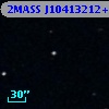 2MASS J10413212+0004127