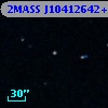 2MASS J10412642+0000566