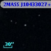 2MASS J10433027+0015267