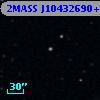2MASS J10432690+0008157