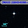 2MASS J10434180+0003299
