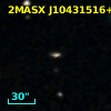 2MASX J10431516+0001234