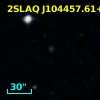 2SLAQ J104457.61+000115.6