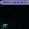 2MASS J10453628+0014474