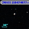 2MASS J10474077+0016287
