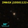 2MASX J10501122+0013017
