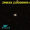 2MASX J10500995+0008157