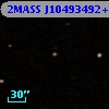 2MASS J10493492+0003285