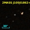 2MASS J10501862+0000497