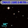2MASS J10514870+0000133