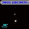 2MASS J10520878+0002301