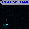 LSPM J1043+0104W