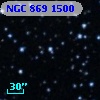 NGC   869  1500