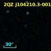 2SLAQ J104210.36-001843.9