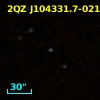 2QZ J104331.7-021007