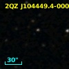 2SLAQ J104449.43-000119.3