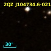 2QZ J104734.6-021148
