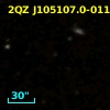 2SLAQ J105107.05-011257.4