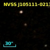 NVSS J105111-021317