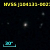 NVSS J104131-002736