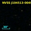 NVSS J104513-004931