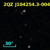 2QZ J104254.3-004231