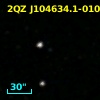2SLAQ J104634.16-010540.7