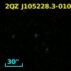 2SLAQ J105228.34-010448.1