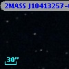 2MASS J10413257-0007131