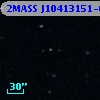 2MASS J10413151-0007551