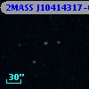 2MASS J10414317-0008587