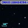 2MASS J10414294-0013494