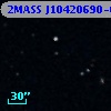 2MASS J10420690-0016153