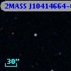 2MASS J10414664-0004125