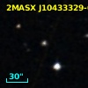 2MASX J10433329-0016115
