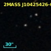 2MASS J10425426-0013222