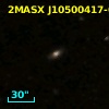 2MASX J10500417-0013209