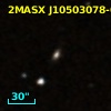 2MASX J10503078-0013330