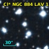 Cl* NGC  884    LAV    1740
