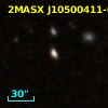 2MASX J10500411-0015249