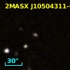 2MASX J10504311-0011570