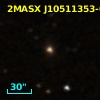 2MASX J10511353-0006485