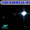 LCRS B104913.8-032345