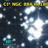 Cl* NGC  884      W     180