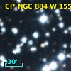 Cl* NGC  884      W     155